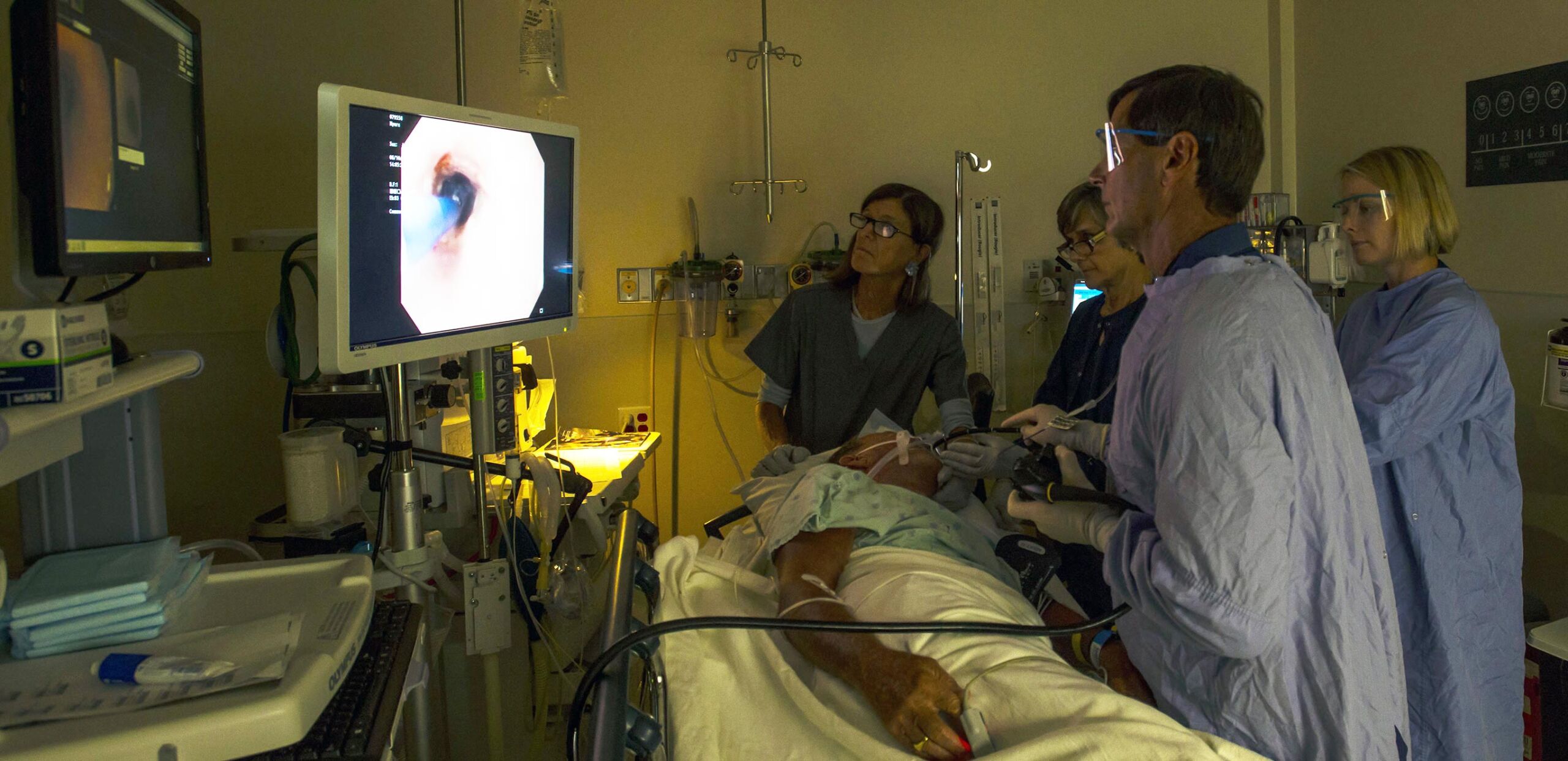 Endoscopy suite at Cooley Dickinson Hospital, Northampton, MA 01060